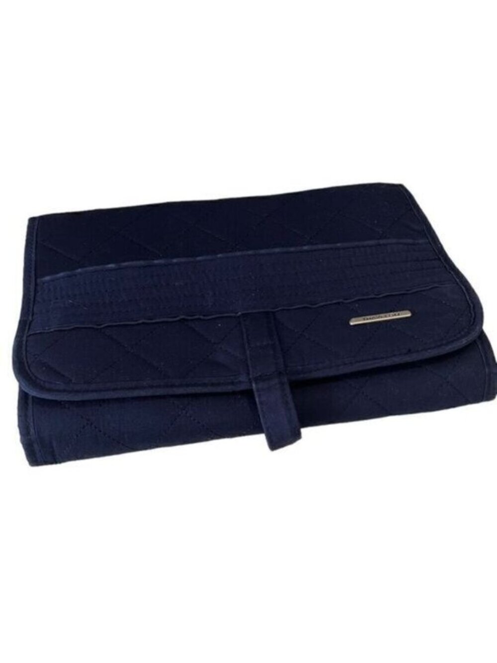 Travelon‎ Navy Blue Trifold Three Compartments Hanging Toiletry Bag